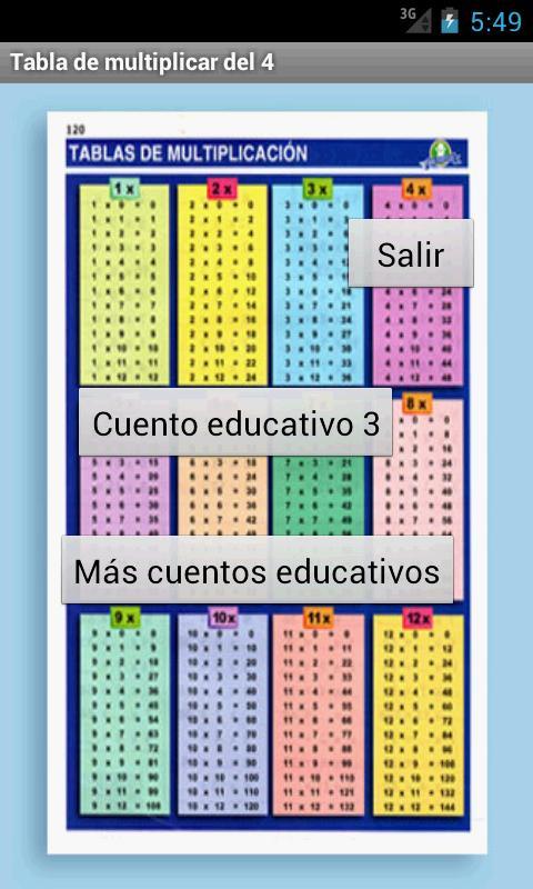 Cuento educativo 3º (ora)截图1