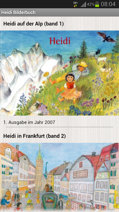 Heidi Bilderbuch截图1