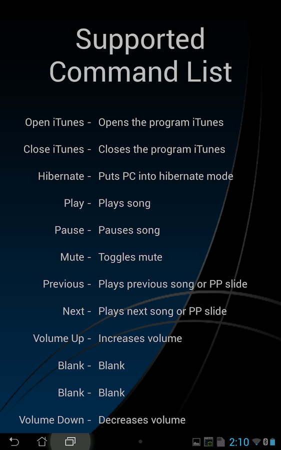 Bluetooth Control With Voice截图5