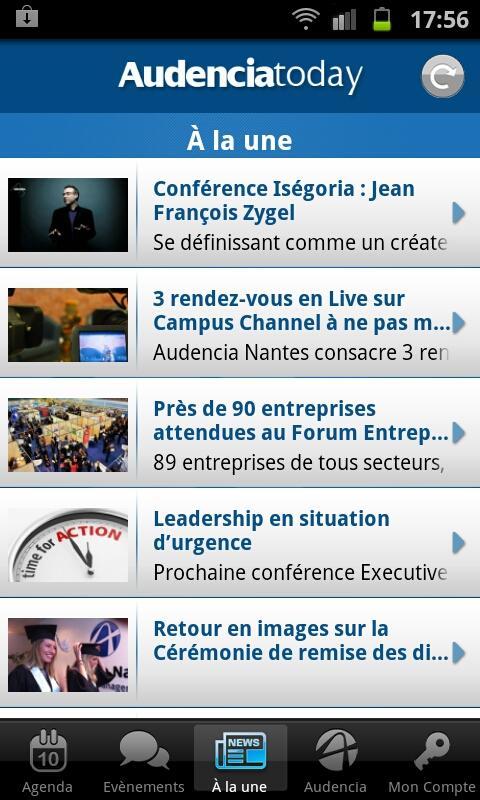 Audencia Today截图2