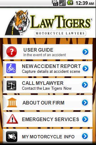 Law Tigers Mobile App截图2