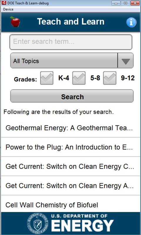 DOE Teach and Learn截图1