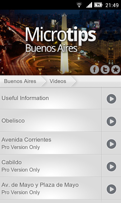 MicroTips Buenos Aires English截图2