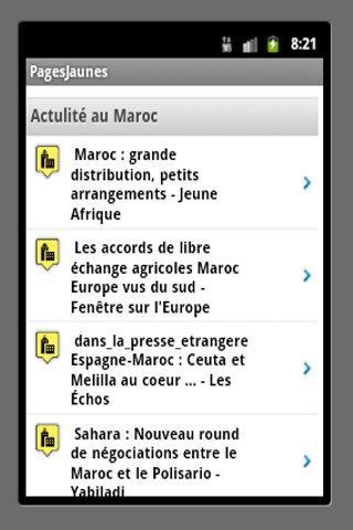 Pages Maroc截图1