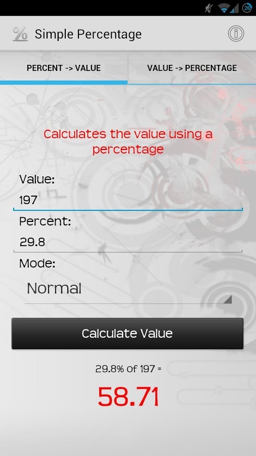 Simple Percentage截图1