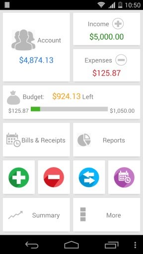 financeOne: My Budget截图1