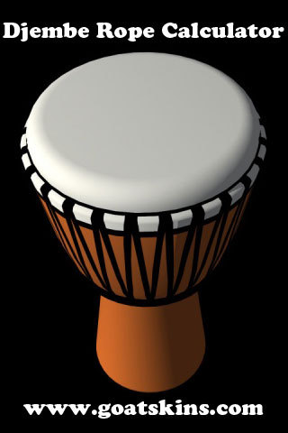 Djembe Rope Calculator截图4