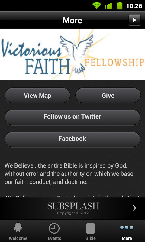 Victorious Faith Fellowship截图3