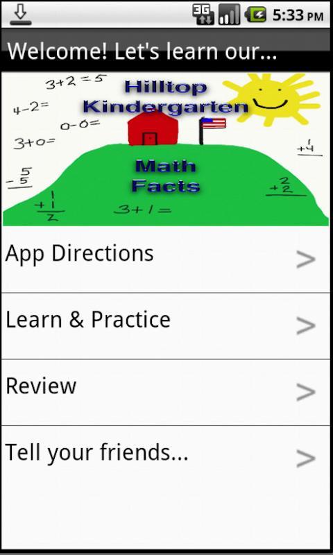 Hilltop Kindergarten Math Fact截图4