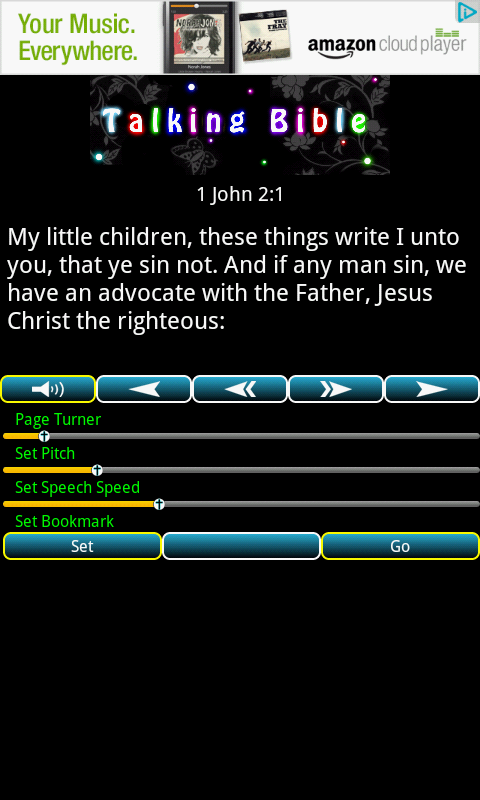 Free Talking Bible - 1 John截图11