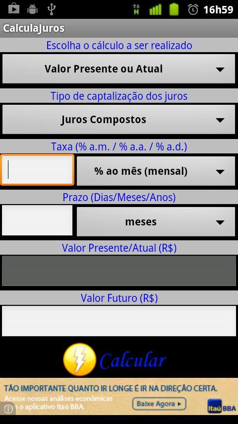 Calcula Juros Free截图1