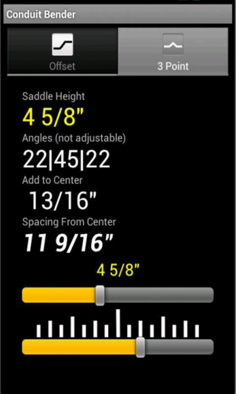 Conduit Bending Calculator截图1