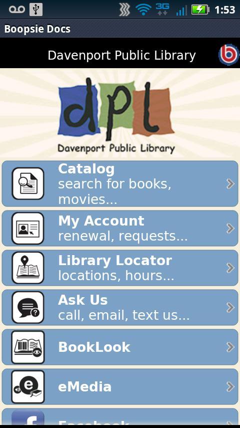 Davenport Public Library截图1