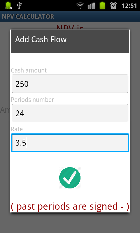 Net Present Value Calculator截图4