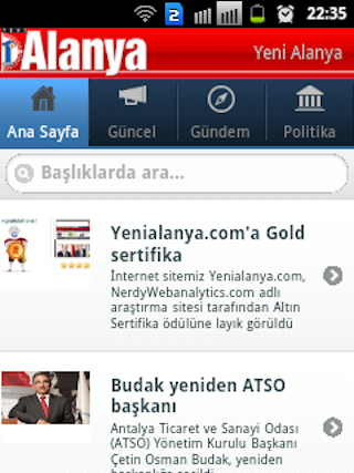 Yeni Alanya Gazetesi截图1