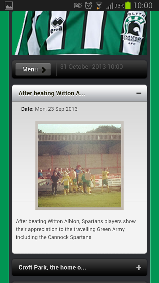 Blyth Spartans AFC (Official)截图4