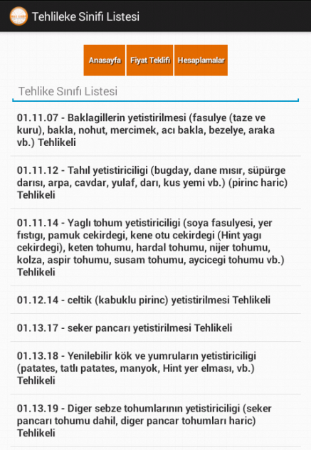 is güvenligi teklif hesaplama截图11