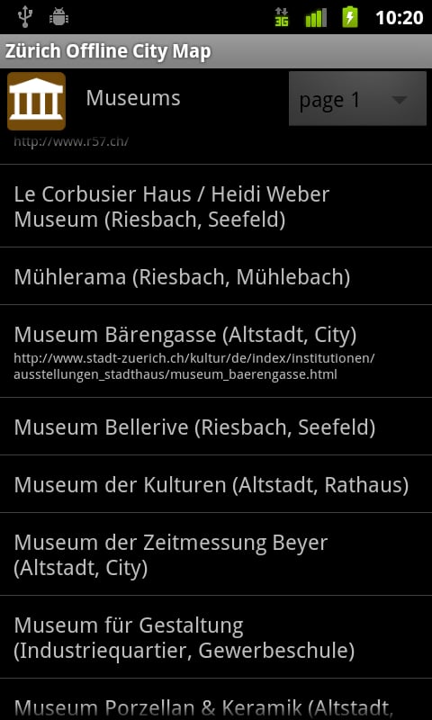 Zurich Offline City Map ...截图4