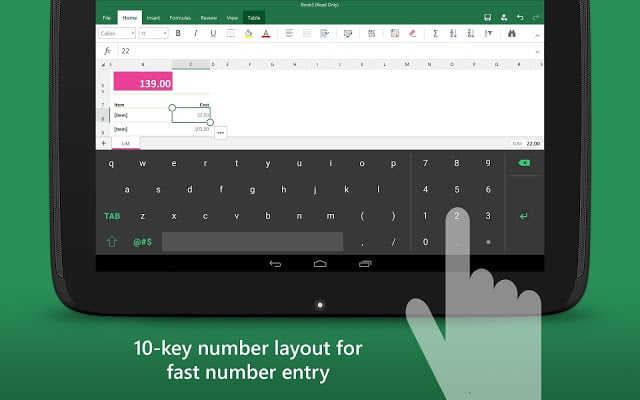 Excel键盘:Keyboard截图5