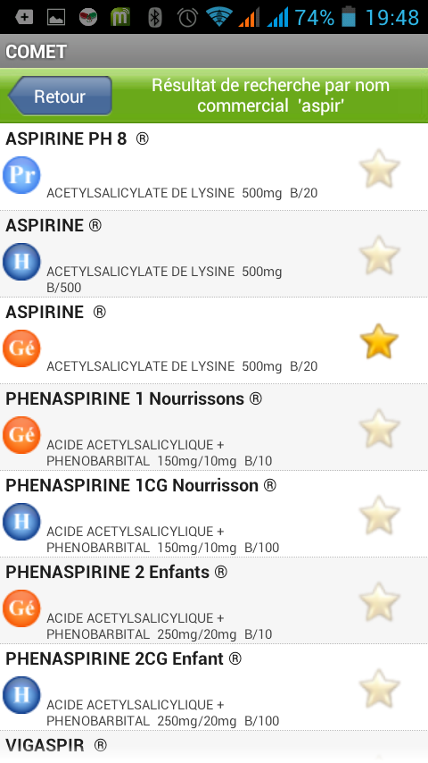 Comet Médicaments Tunisie截图4