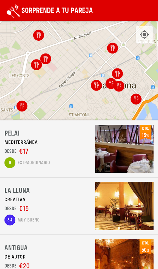 Atrápalo Restaurantes截图10