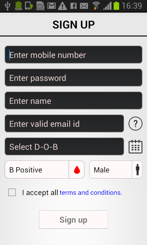 Blood Group Finder截图7