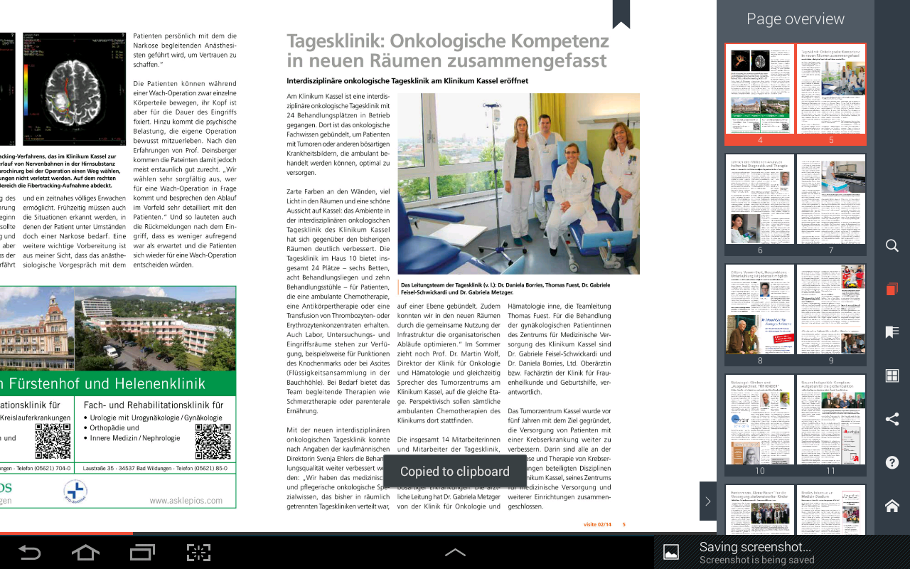 visite – GNH Patientenmagazin截图5