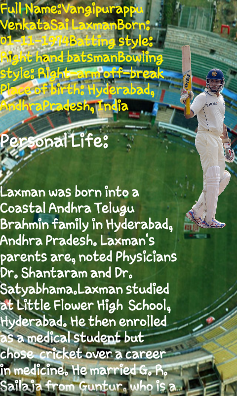 VVS Laxman Special截图4