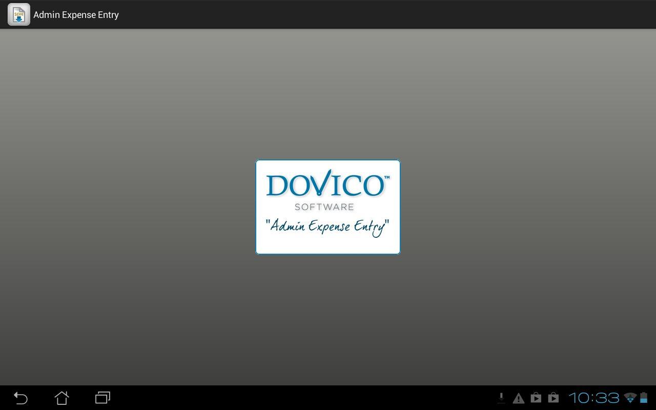 Dovico Admin Expense Entry截图2