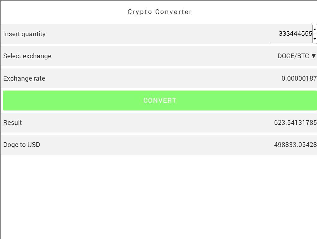 Dogecoin Converter截图1