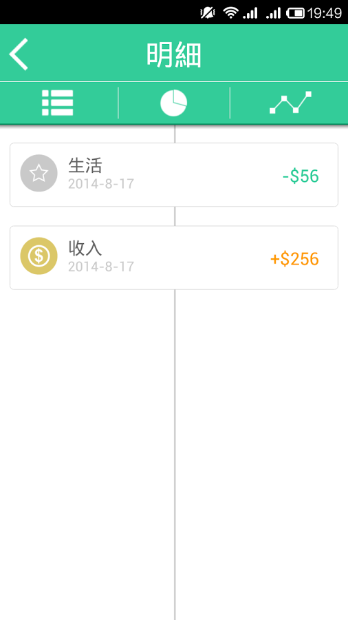 Moneyqube - 懶人記帳理財工具截图2