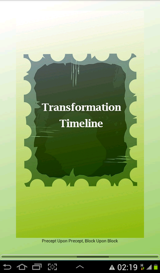 Transformation Timeline截图1