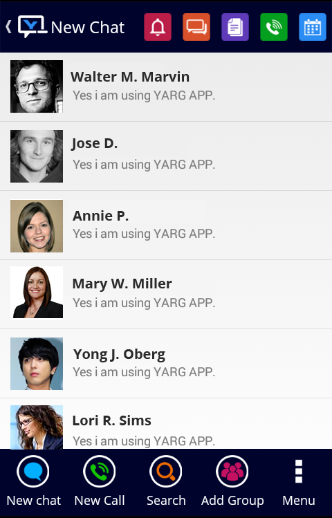 YARGAPP – Stay in Touch Free截图2