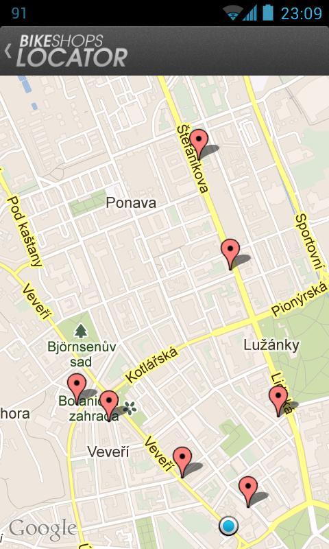 Bike Shops Locator截图4