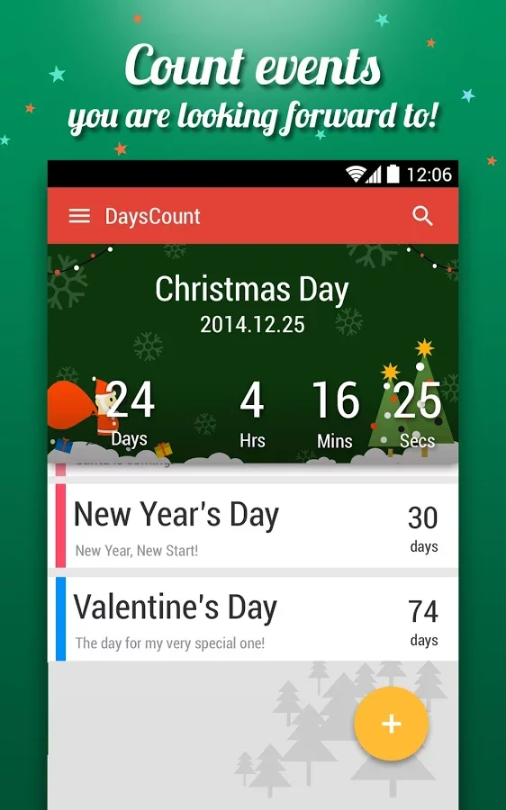 DaysCount - 倒数 圣诞版截图6