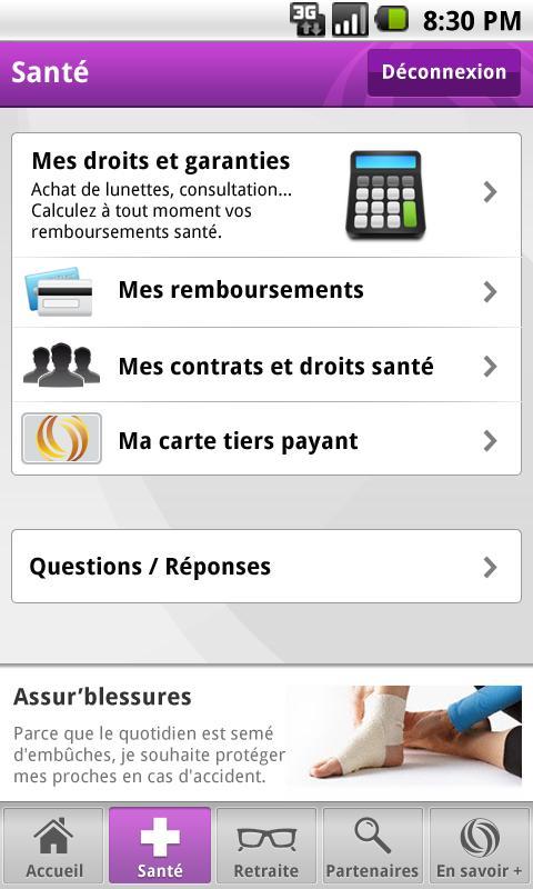 Mon Espace Client Malakoff Méd截图2