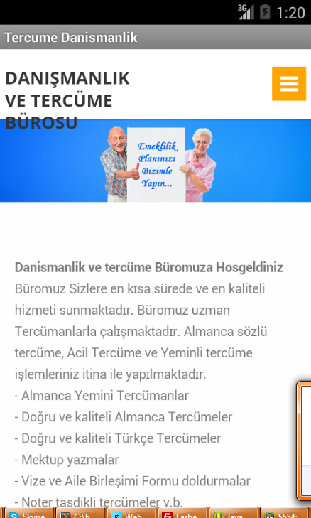 Tercüme ve Danismanlik截图1