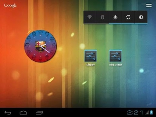 Barcelona Clock Widget截图5