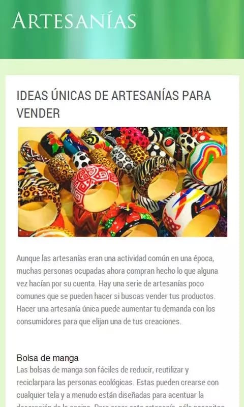 Manualidades y Artesan&iacute;a...截图3