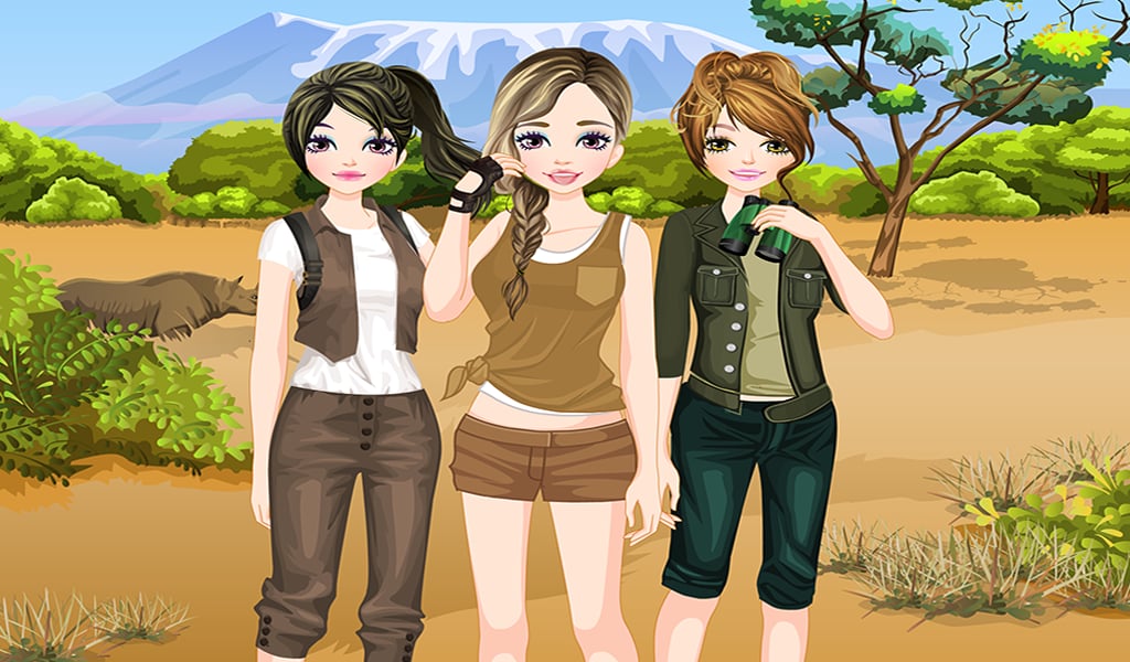 Safari Girls – girl games截图9