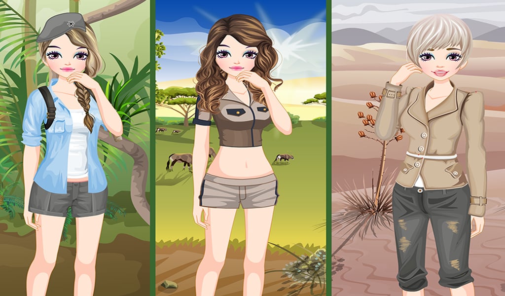 Safari Girls – girl games截图2