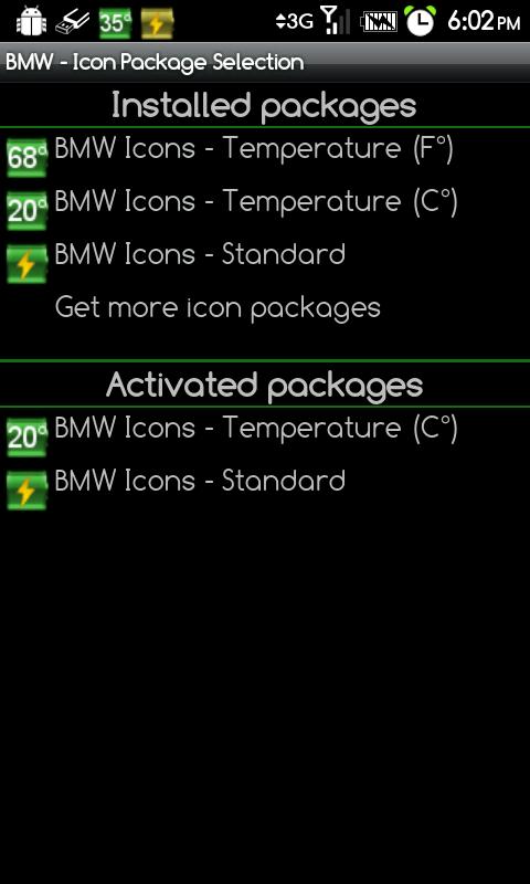 BMW Icons - Temperature (C°)截图2