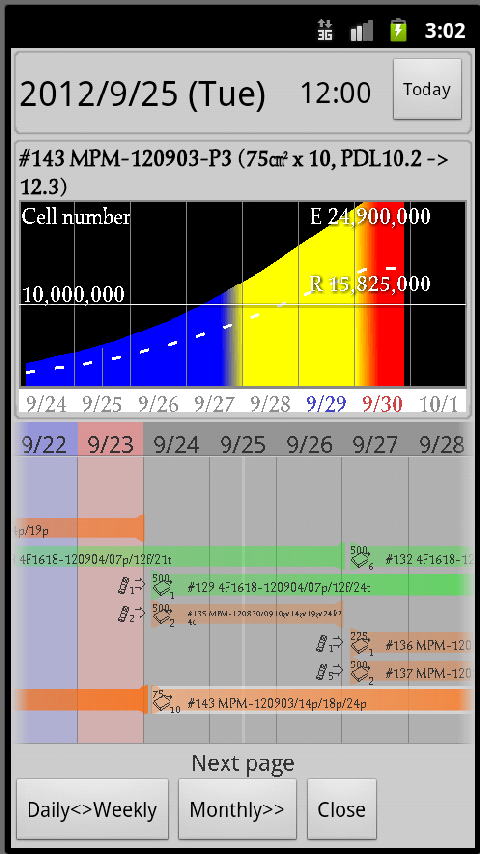 Cell Culture Scheduler Basic截图1