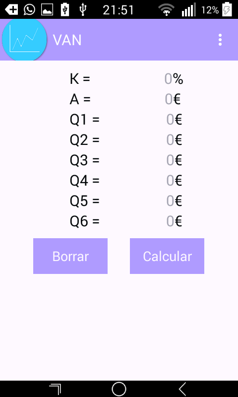 Economía calcular VAN y TIR截图8