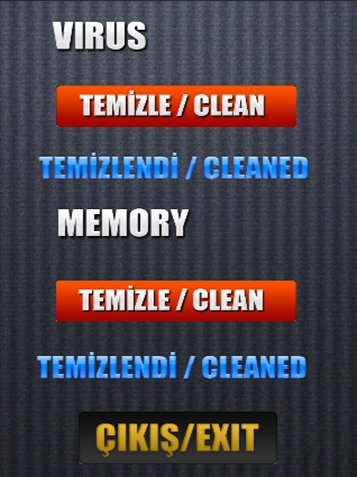 ViMo Cleaner (Virüs & Memory)截图2