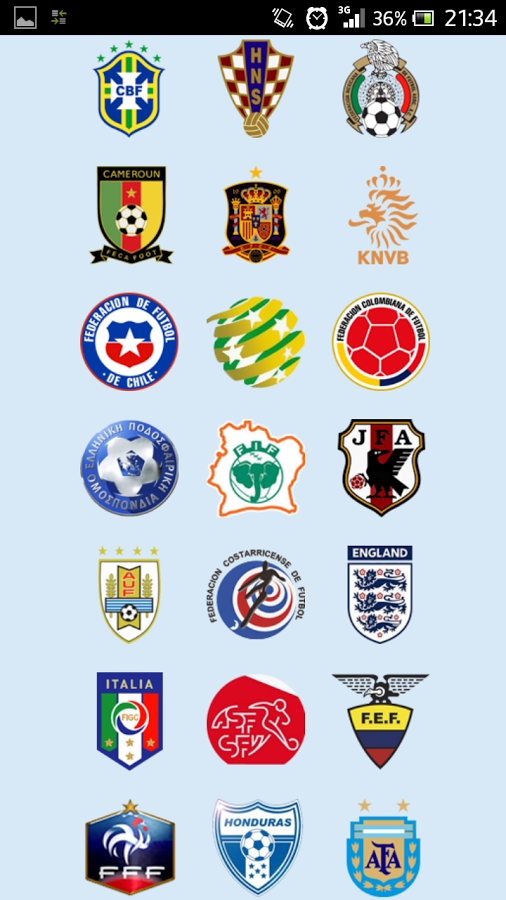 Mundiapp (Album mundial 2014)截图11