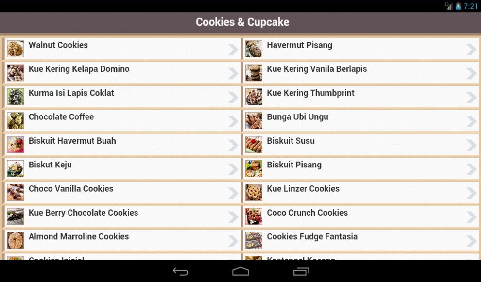 Resep Cookies & Cupcake截图3