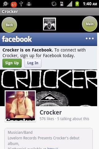 The Official Crocker App截图3