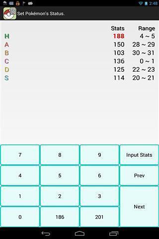 Pokénix: Individual Values Calculator截图5