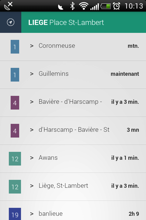 ProchainBus - Horaires bus TEC截图2